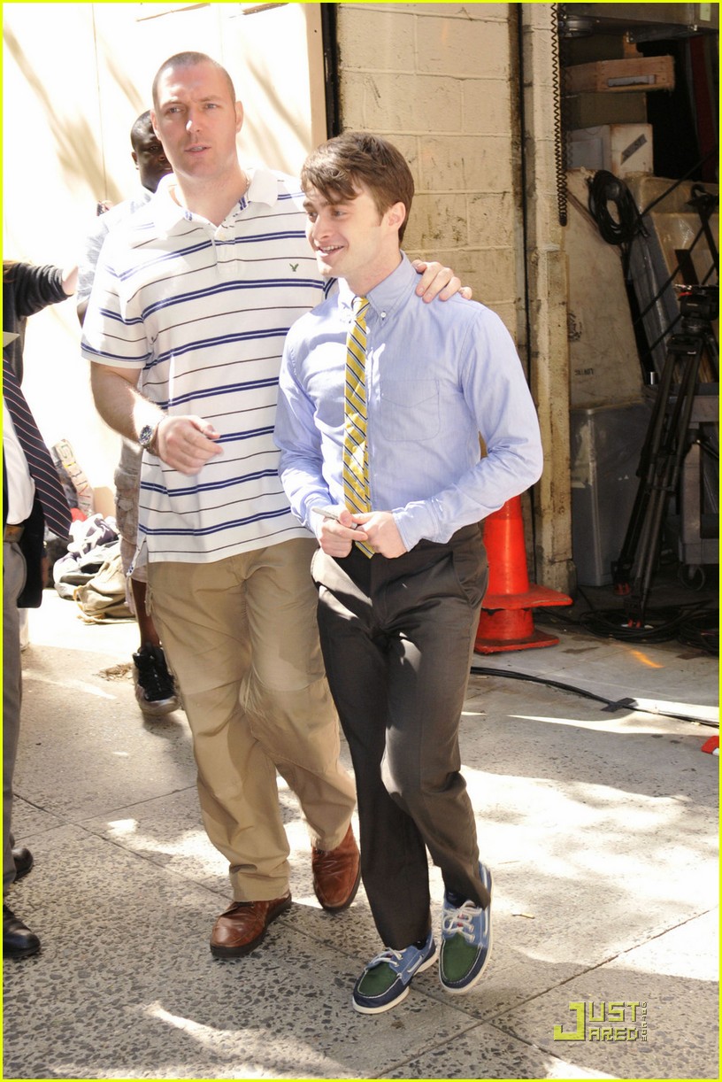 Daniel Radcliffe: Flashback on 'Regis & Kelly'!