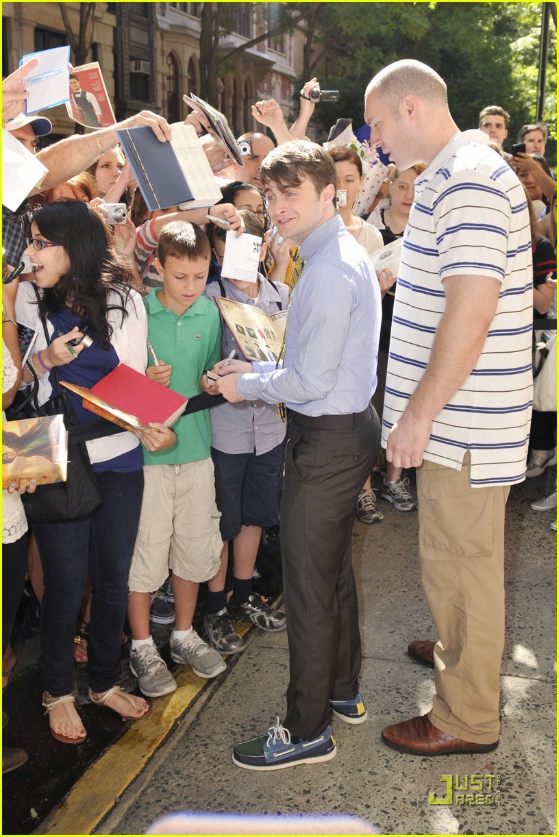 Daniel Radcliffe: Flashback on 'Regis & Kelly'!