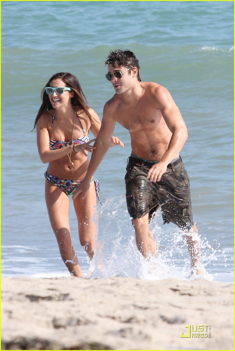 Zac Efron: Birthday Piggyback Ride for Ashley Tisdale!