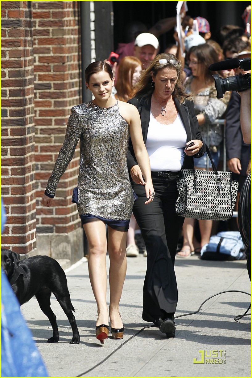 Emma Watson is a Silver Sight To See