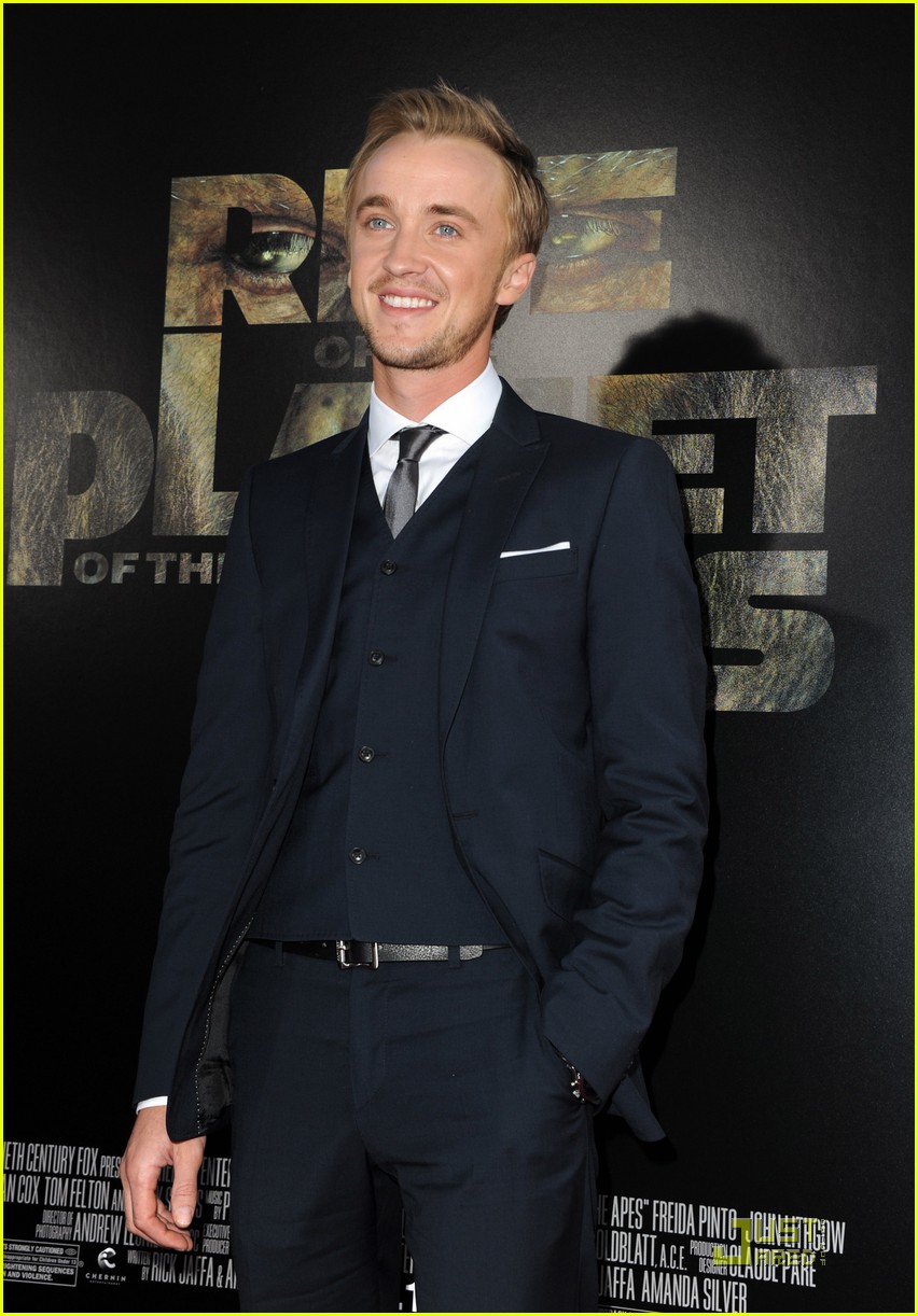 Tom Felton: 'Rise of the Planet of the Apes' Premiere
