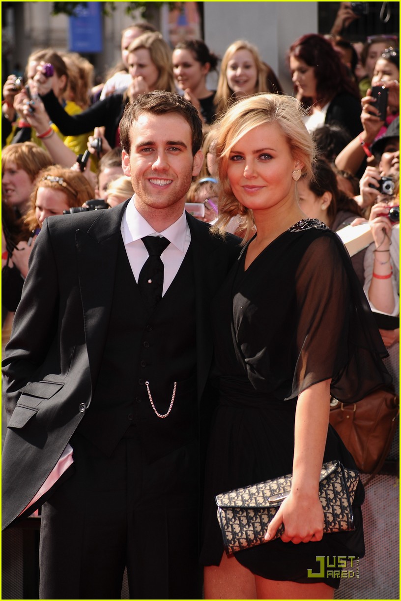 Evanna Lynch & Matthew Lewis Take Over Trafalgar Square