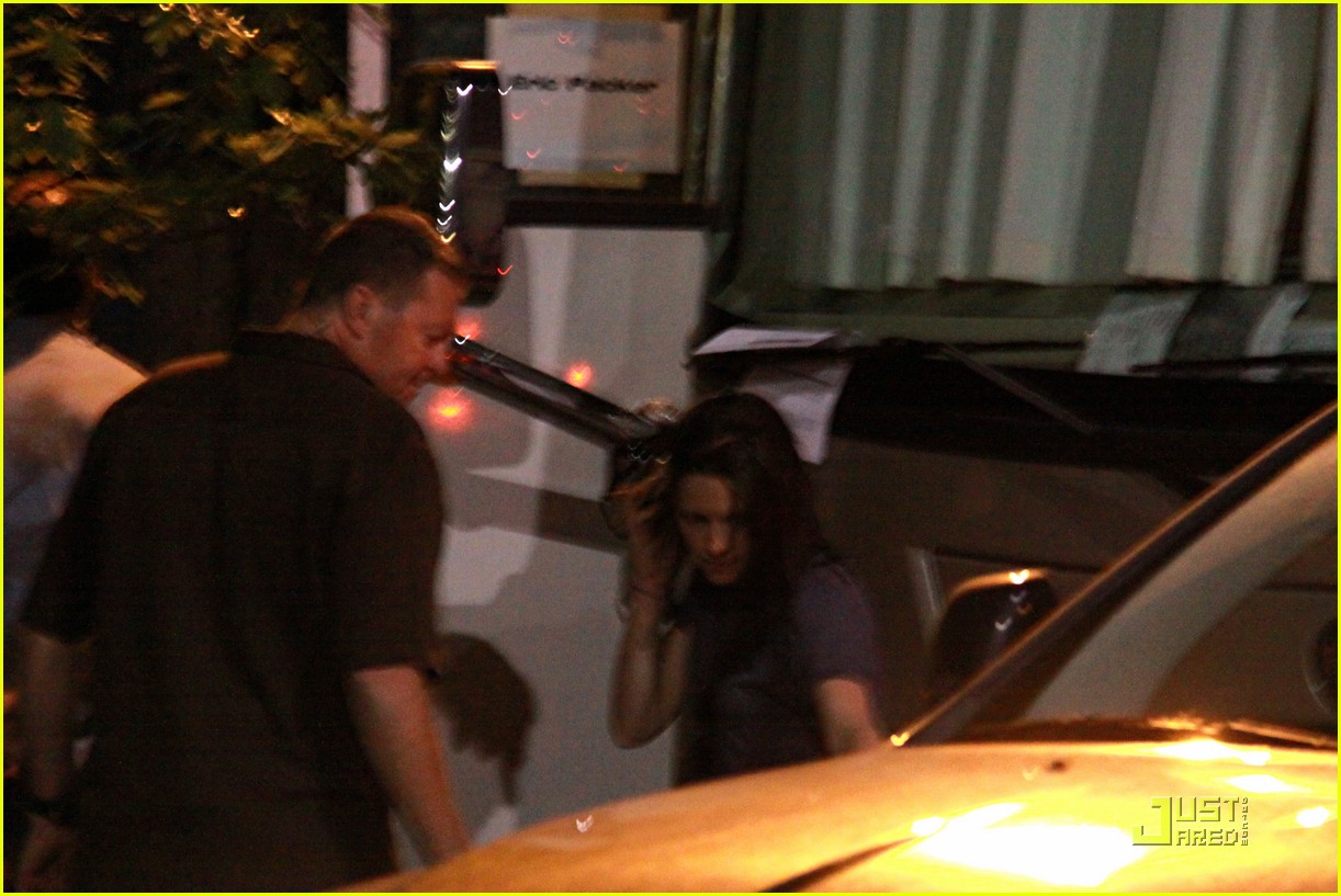 Kristen Stewart: 'Cosmopolis' Set Visit!