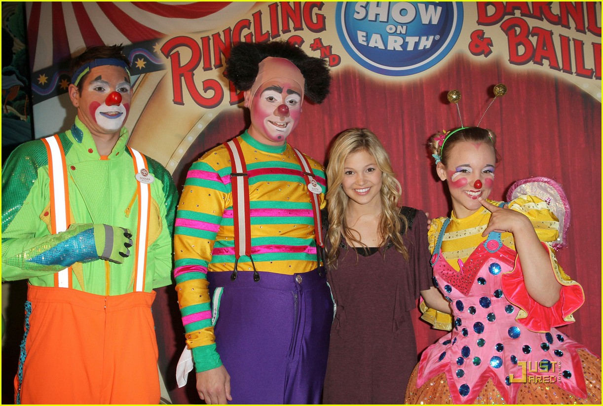 Olivia Holt: Ringling Bros Beauty