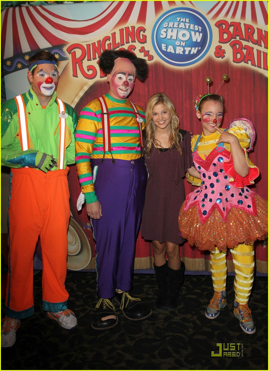 Olivia Holt: Ringling Bros Beauty