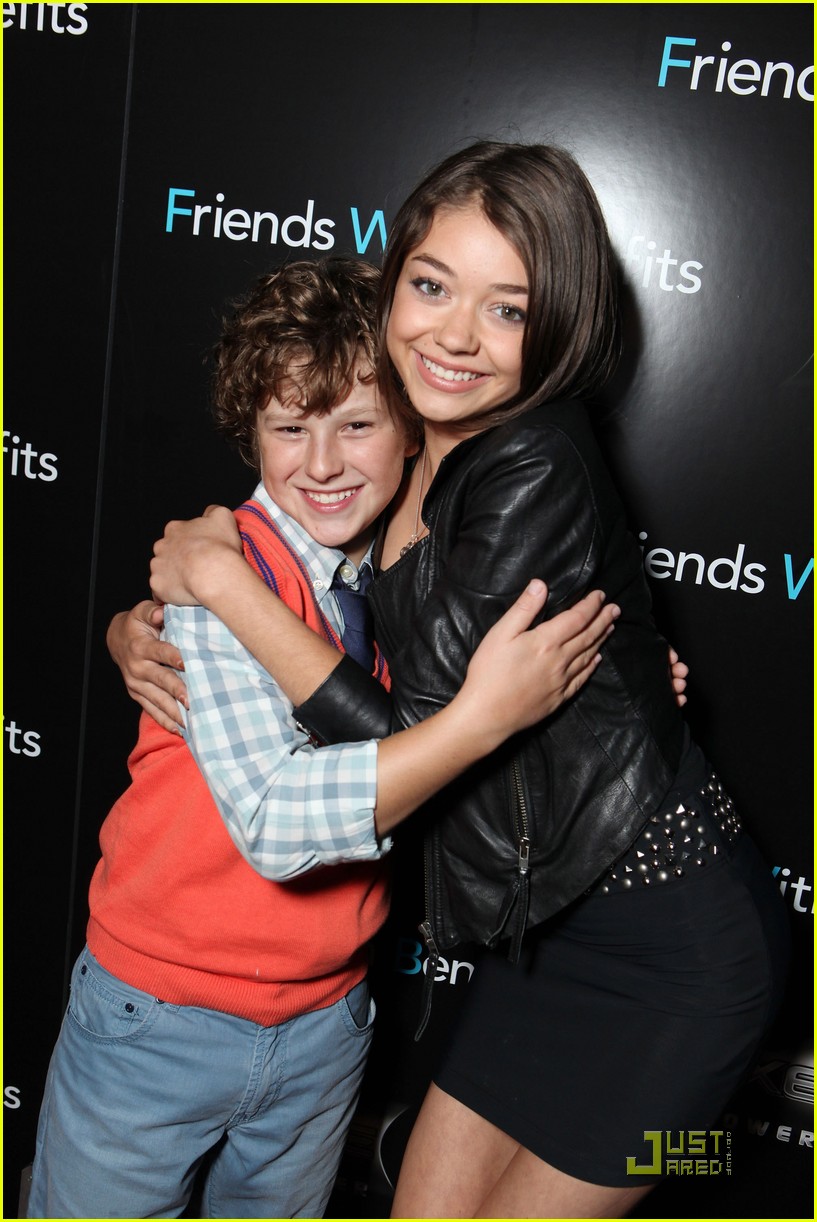 Sarah Hyland: 'Friends With Benefits' Screening with Nolan Gould