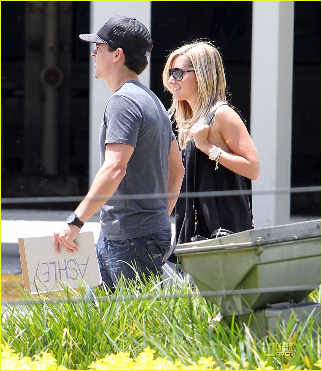 Ashley Tisdale Meets Scott Speer in Miami