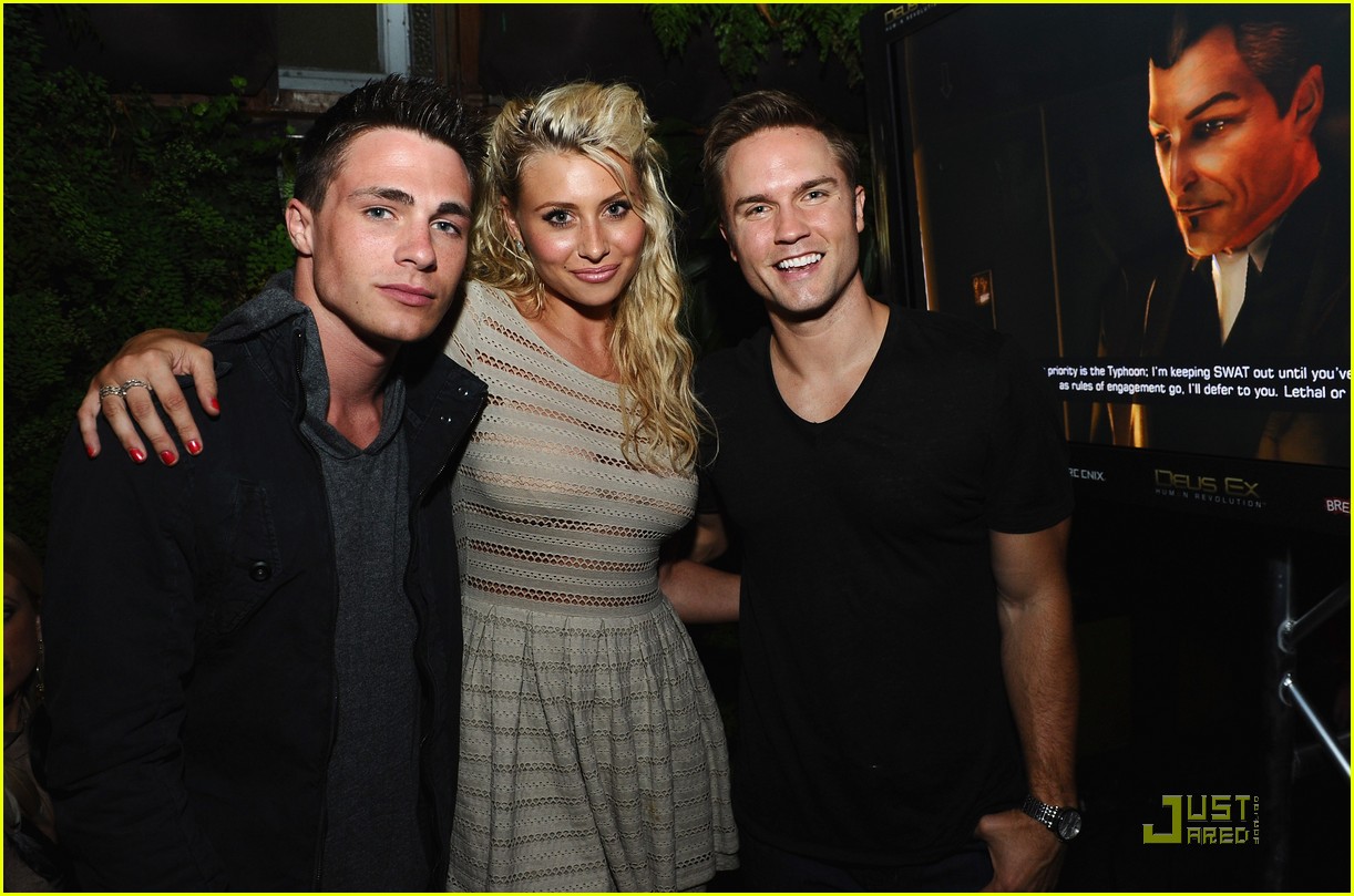 Aly Michalka: Deus Ex with Colton Haynes & Scott Porter!