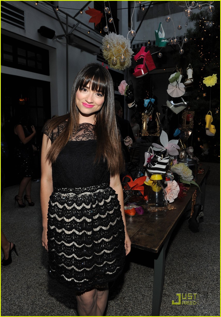 Crystal Reed is 'InStyle' with 'Alice + Olivia'