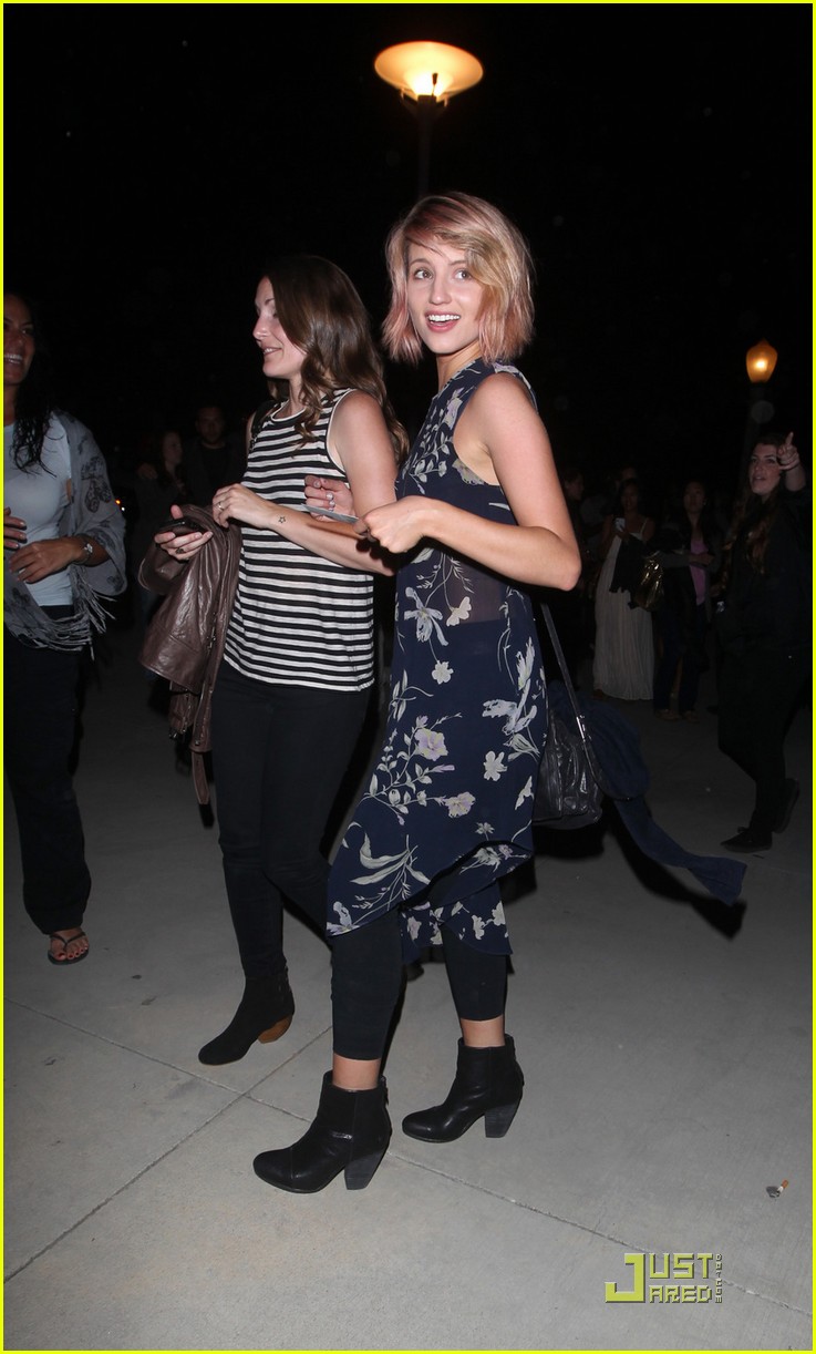 Dianna Agron: Adele Concert Cutie!