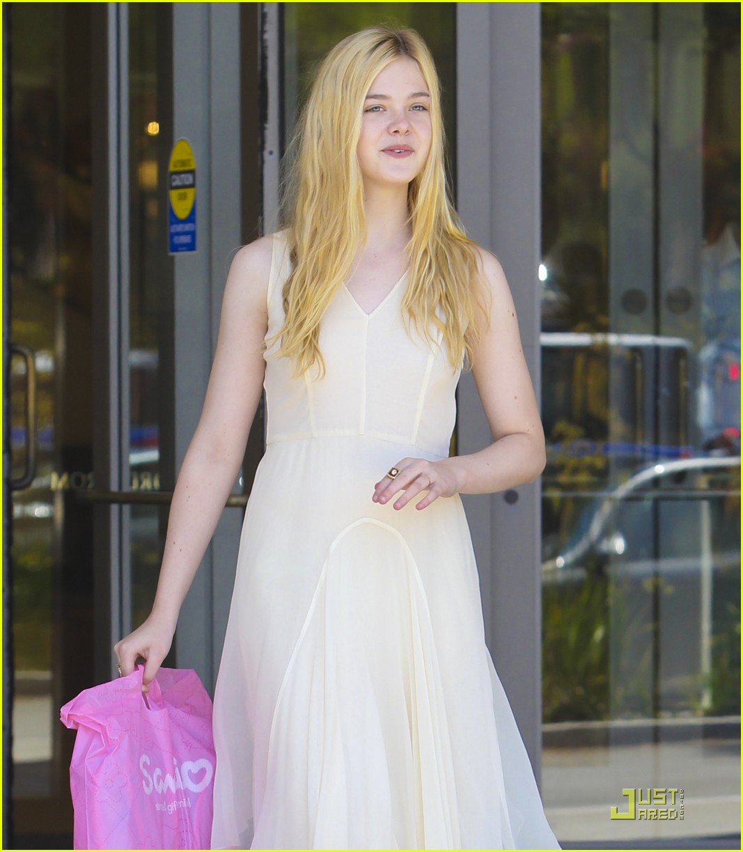 Elle Fanning: Nordstrom Shopper