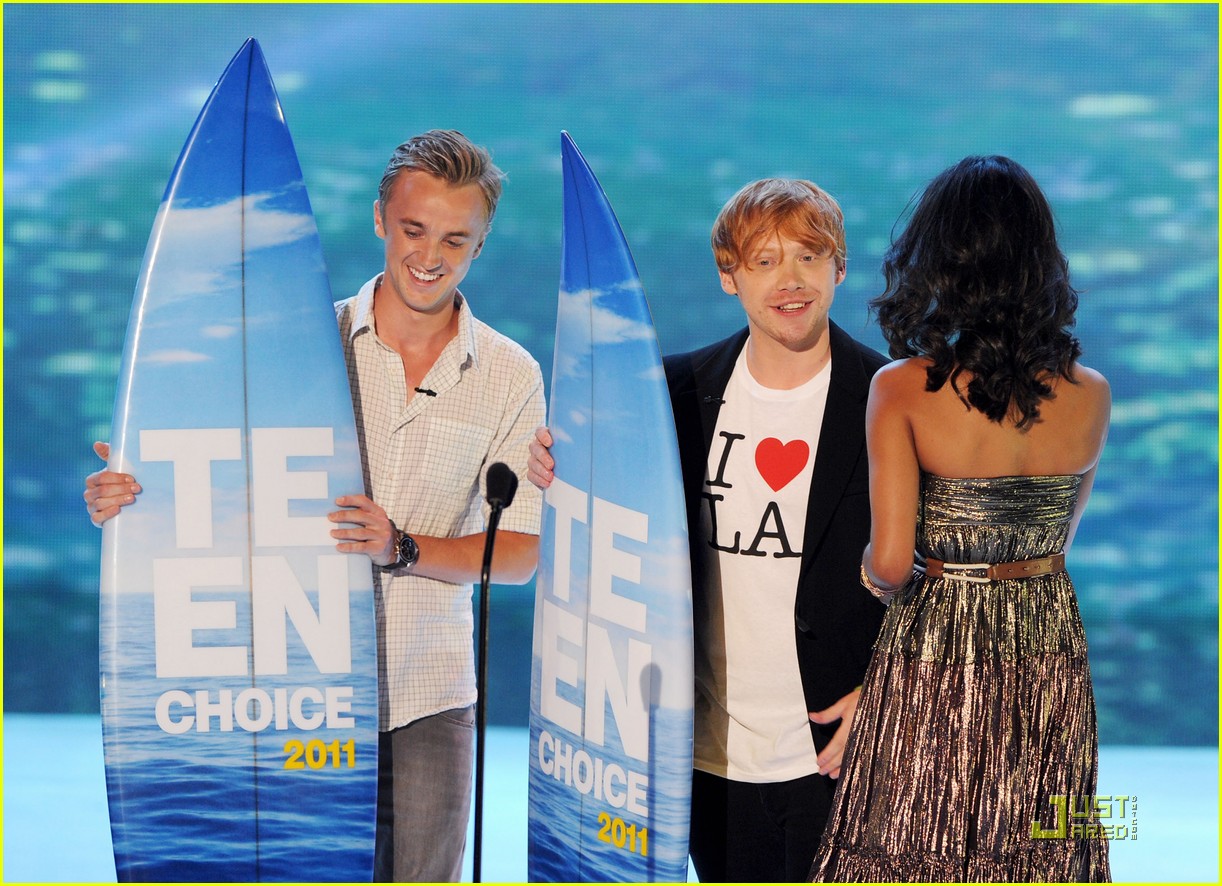 Tom Felton & Rupert Grint: Teen Choice Award Winners!