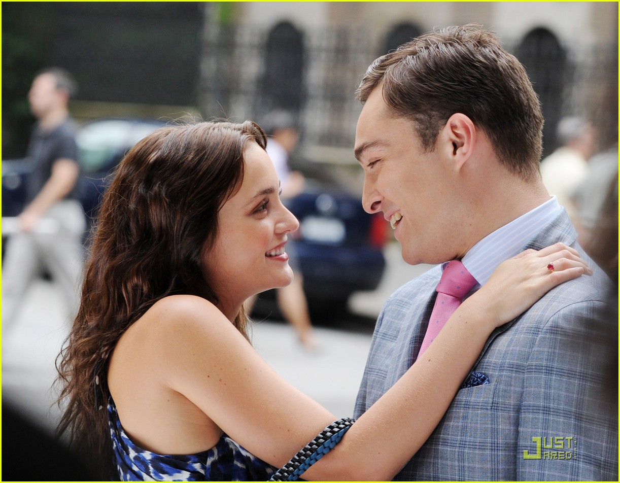 Leighton Meester & Ed Westwick: Promo Shoot Sweeties