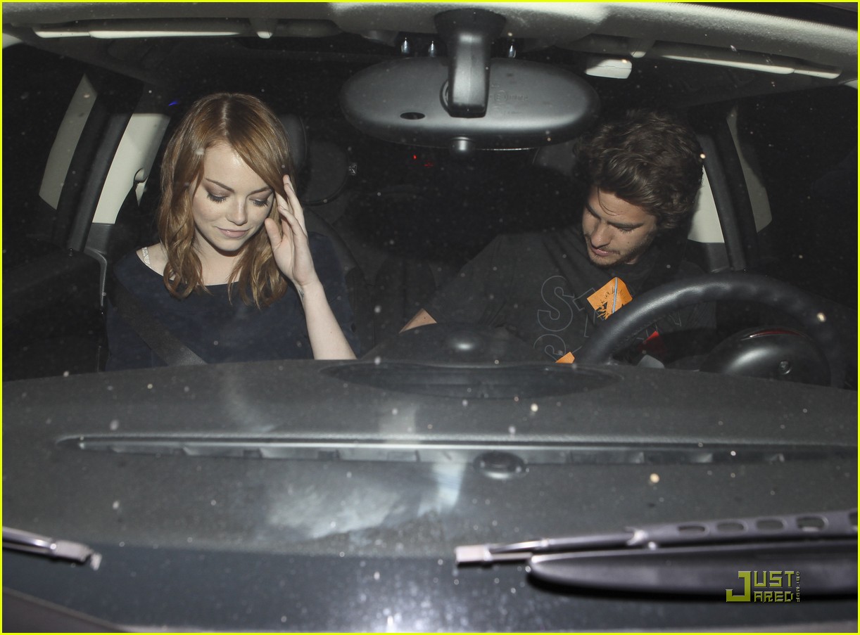 Emma Stone & Andrew Garfield: Nobu Date Night!