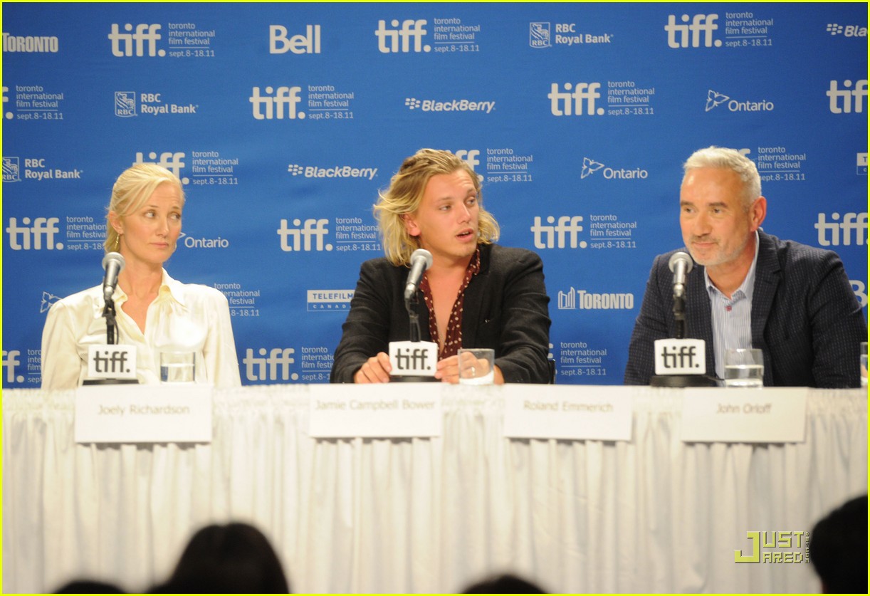 Jamie Campbell Bower Is Not 'Anonymous' at TIFF