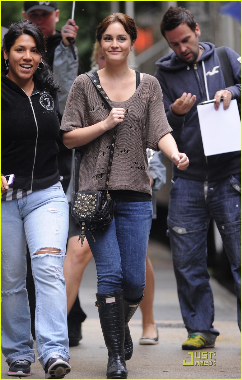 Leighton Meester: Princess Dream Moment Fulfilled!