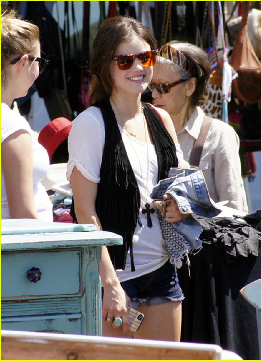 Lucy Hale: Flea Market Maven