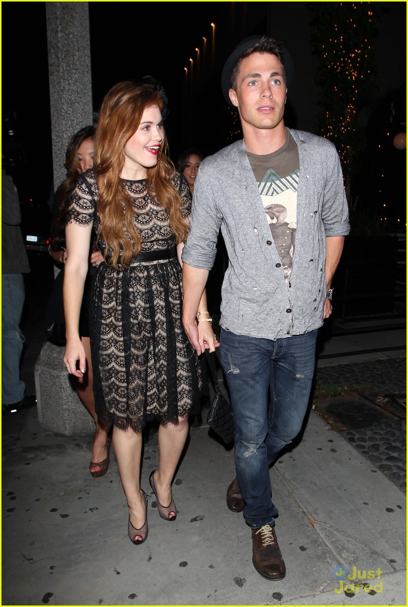 Colton Haynes & Holland Roden: Holding Hands!