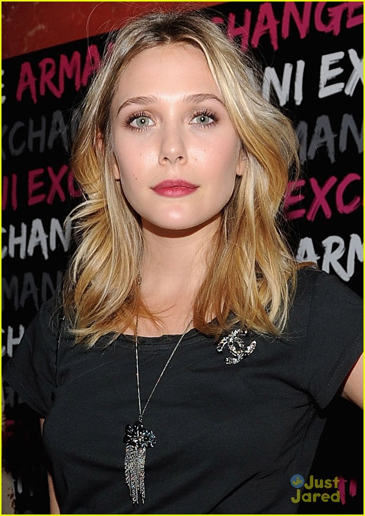 Elizabeth Olsen: Nylon Dinner Party Pretty