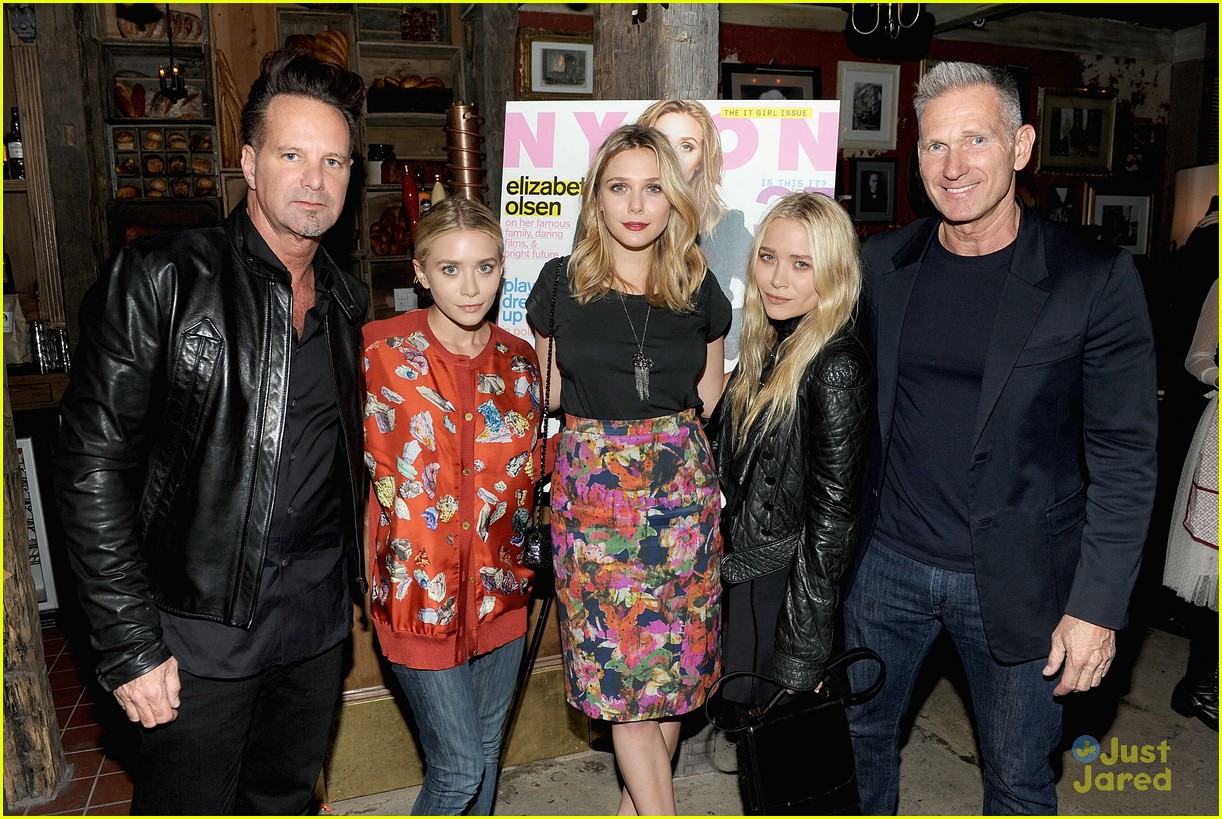 Elizabeth Olsen: Nylon Dinner Party Pretty