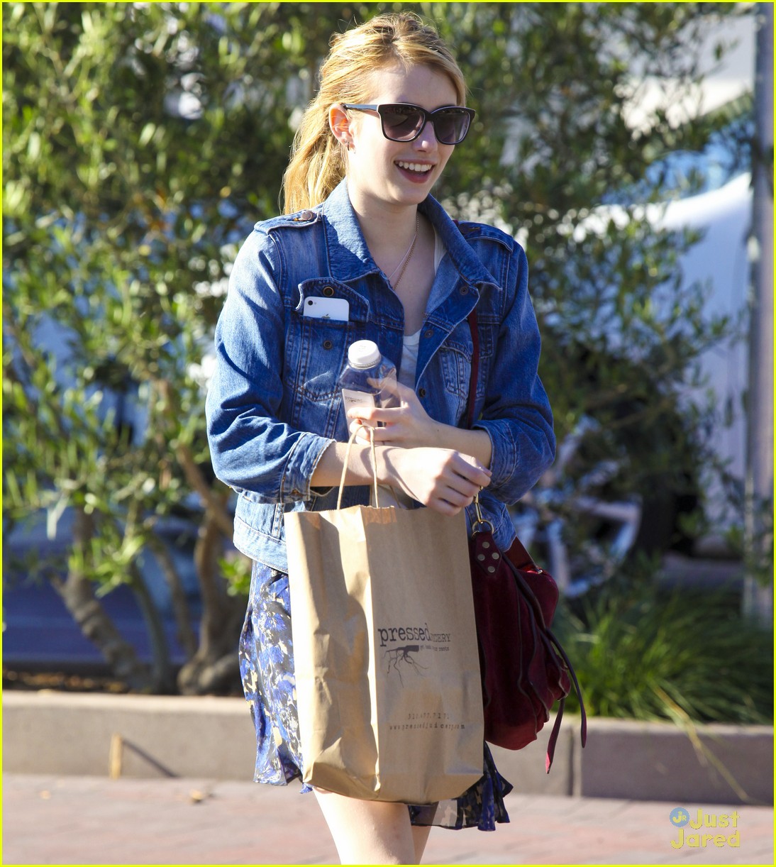 Emma Roberts: Pressed Juicery Gal