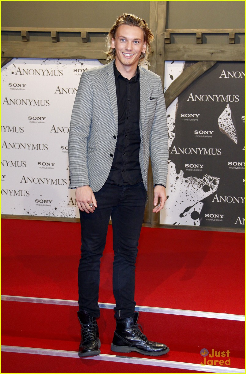Jamie Campbell Bower is 'Anonymous' in Berlin
