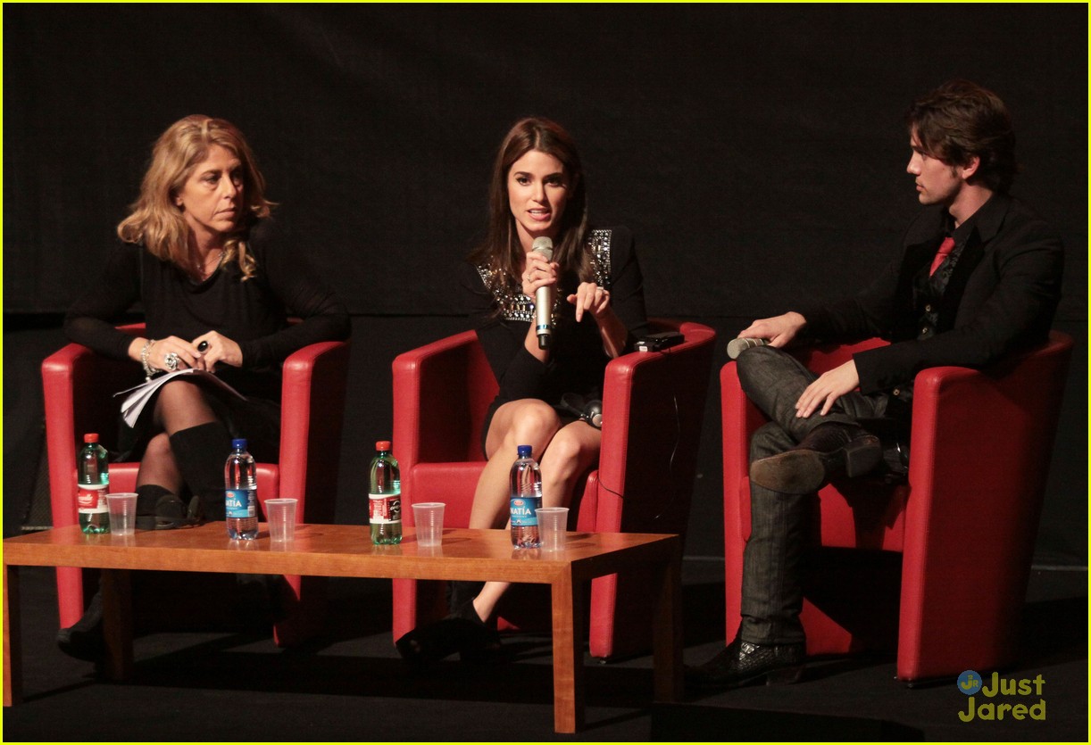 Nikki Reed: Rome Film Festival with Jackson Rathbone