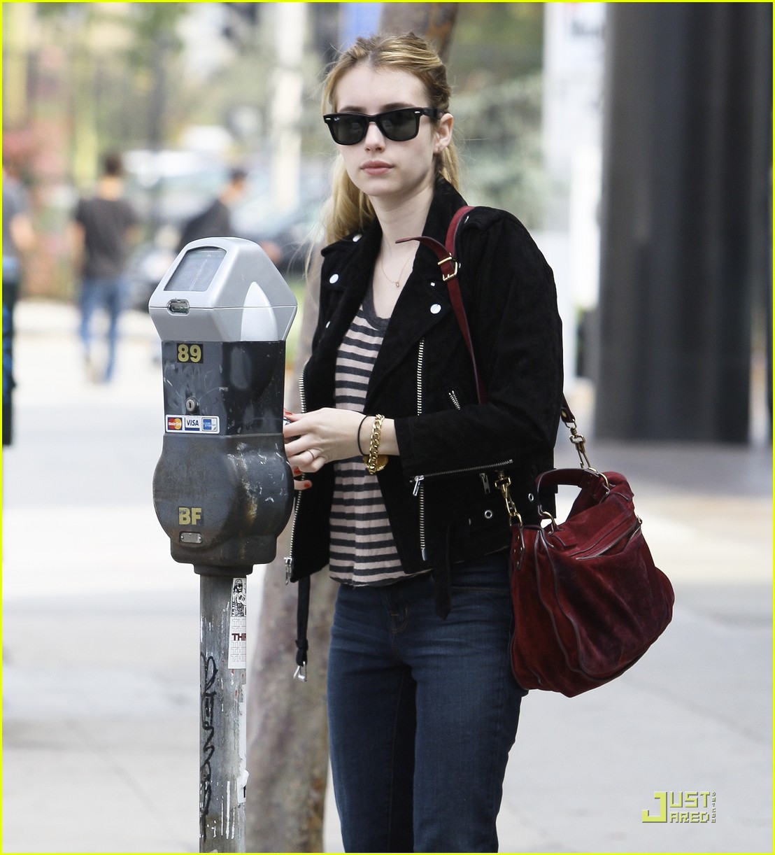 Emma Roberts: Meter Maiden!