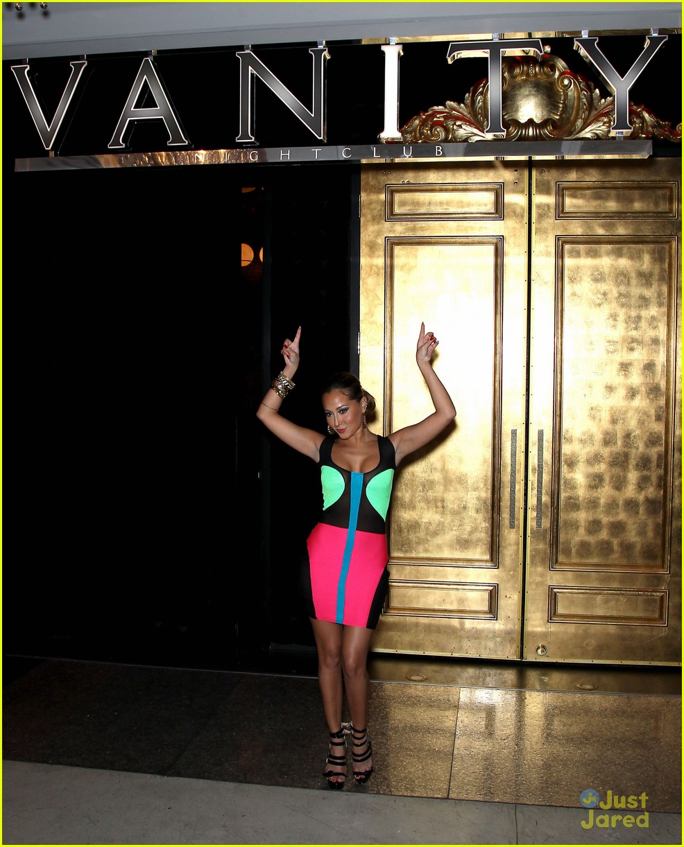 Adrienne Bailon Lights Up Las Vegas