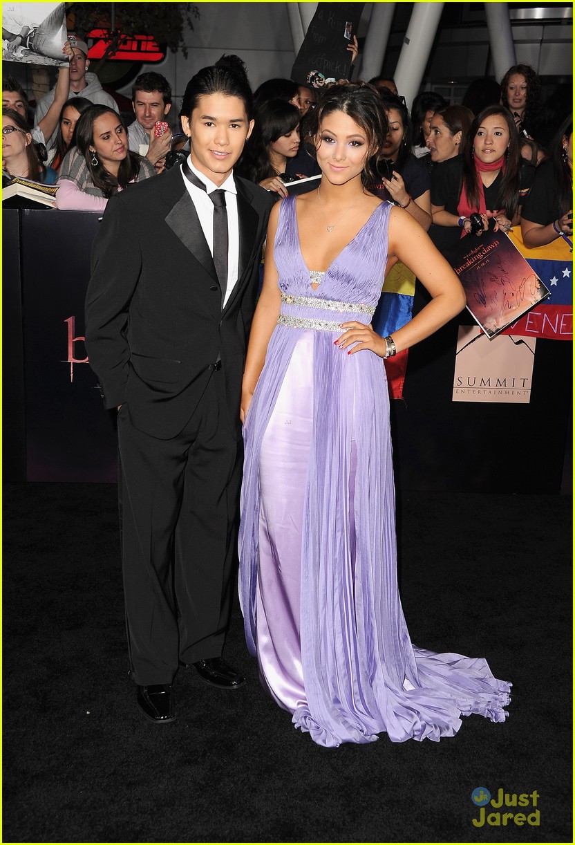 Booboo Stewart: 'Breaking Dawn' Premiere with Fivel