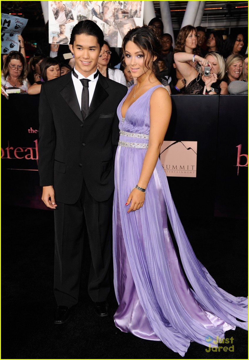 Booboo Stewart: 'Breaking Dawn' Premiere with Fivel
