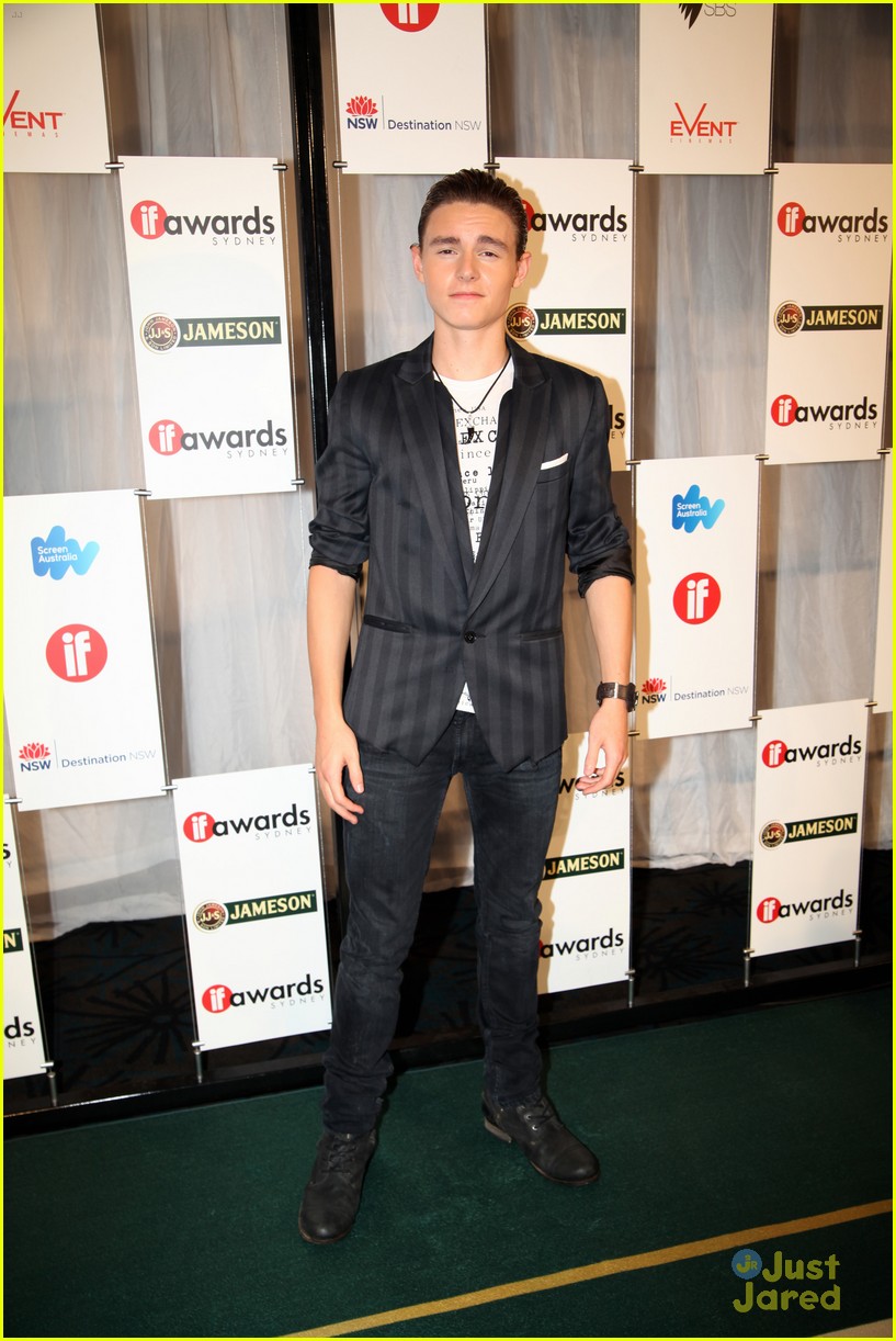 Callan McAuliffe & Ariel Winter: Jameson IF Awards 2011