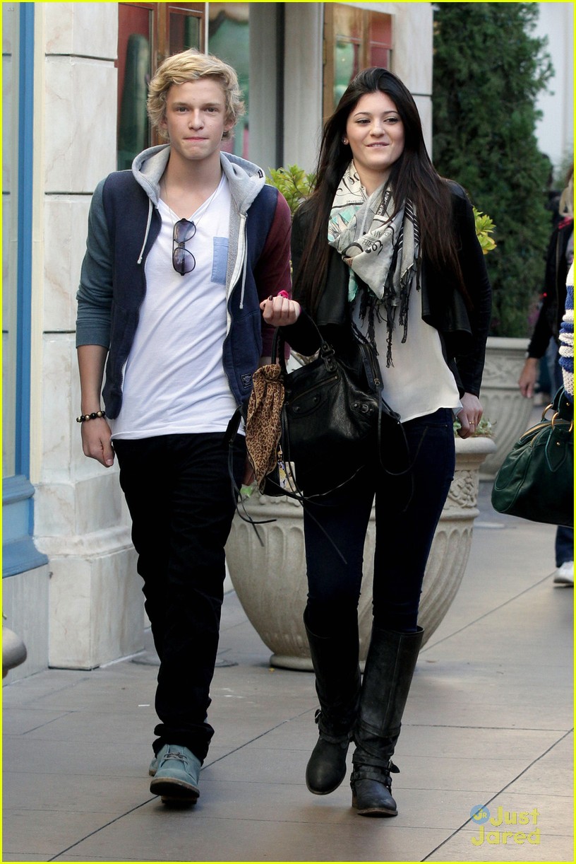 Cody Simpson & Kylie Jenner Meet Up at the Grove