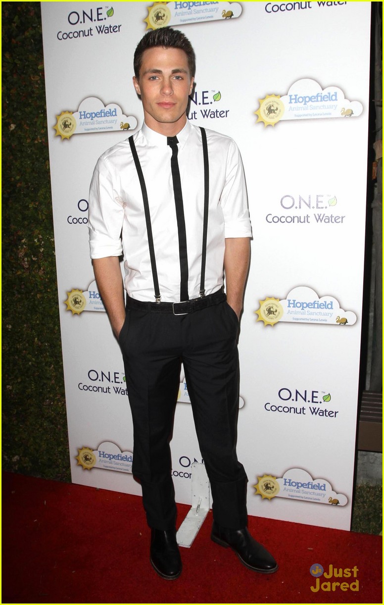 Colton Haynes: Hopefield Animal Sanctuary Stud