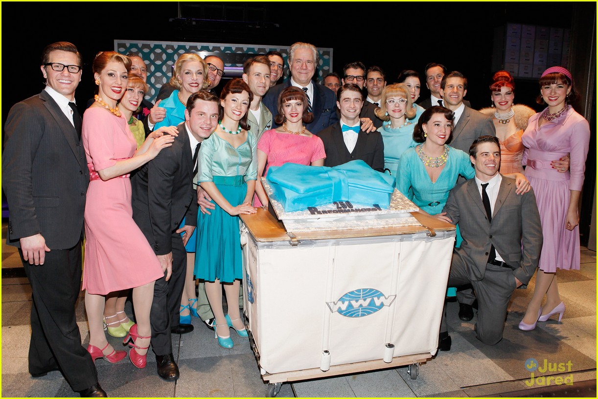 Daniel Radcliffe: 250 Performances of 'How To Succeed'!
