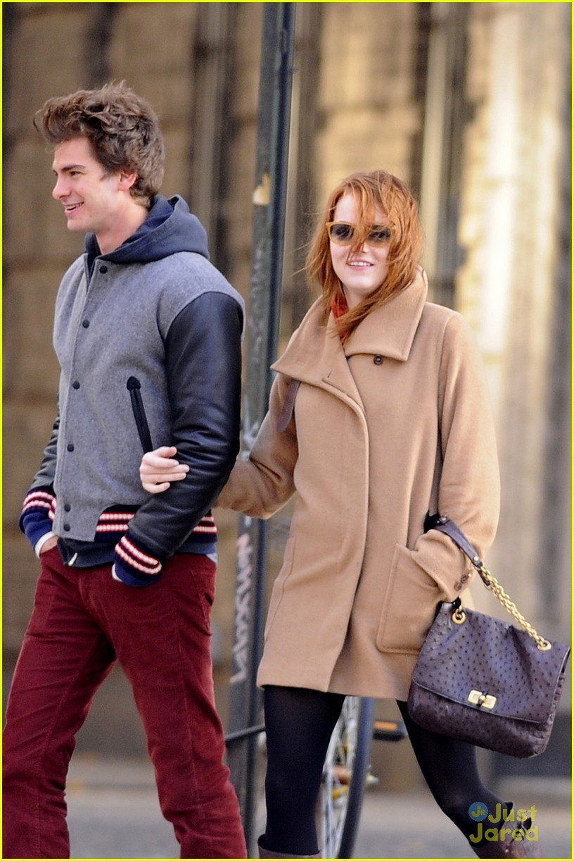 Emma Stone & Andrew Garfield: East Village Walkers