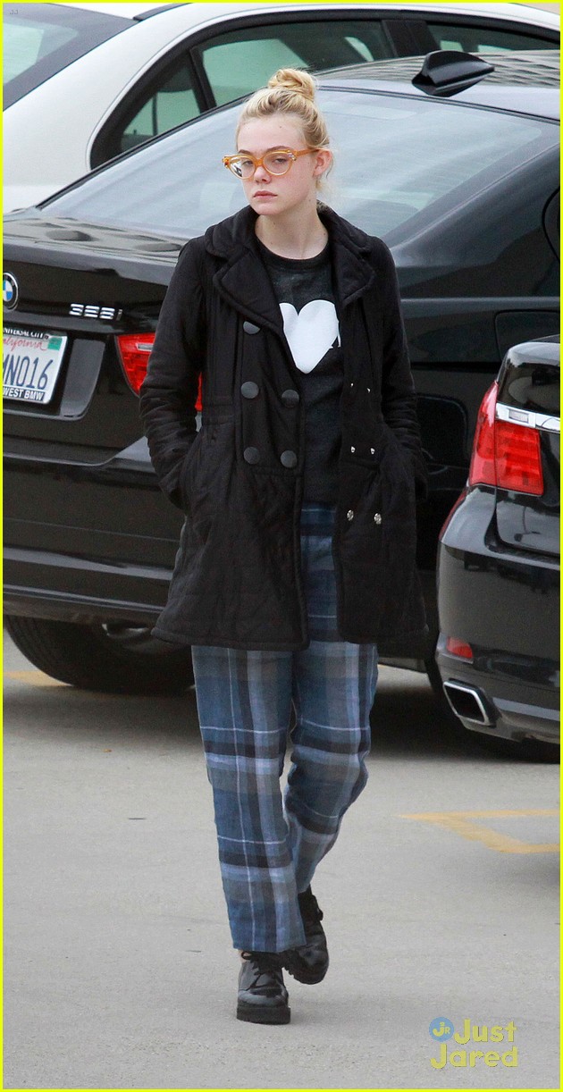 Elle Fanning Hearts Neiman Marcus