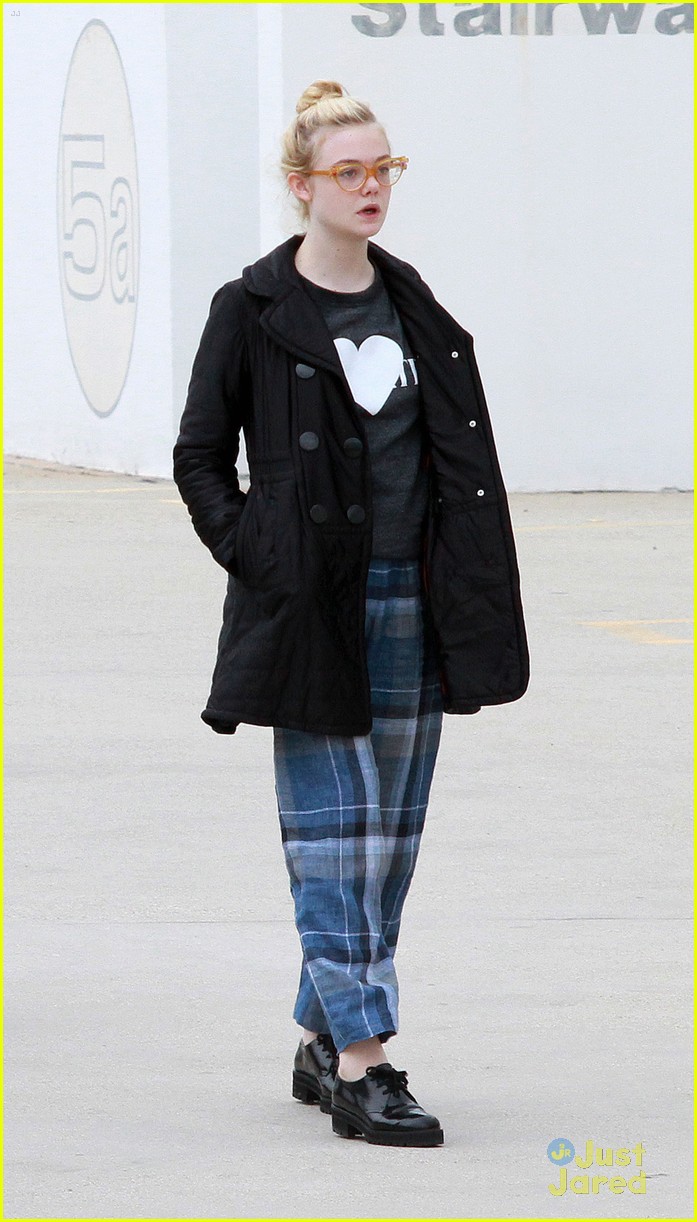 Elle Fanning Hearts Neiman Marcus