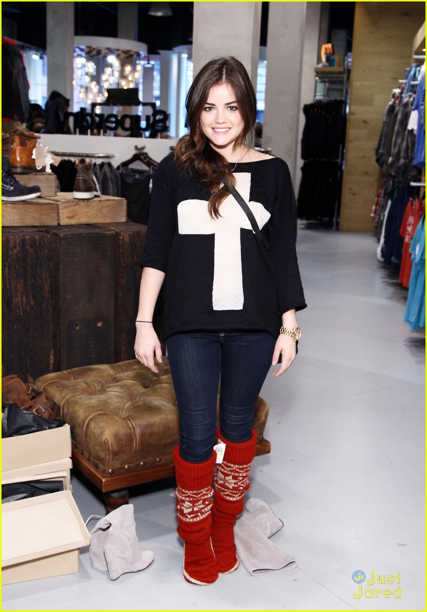 Lucy Hale: Superdry Shopper!