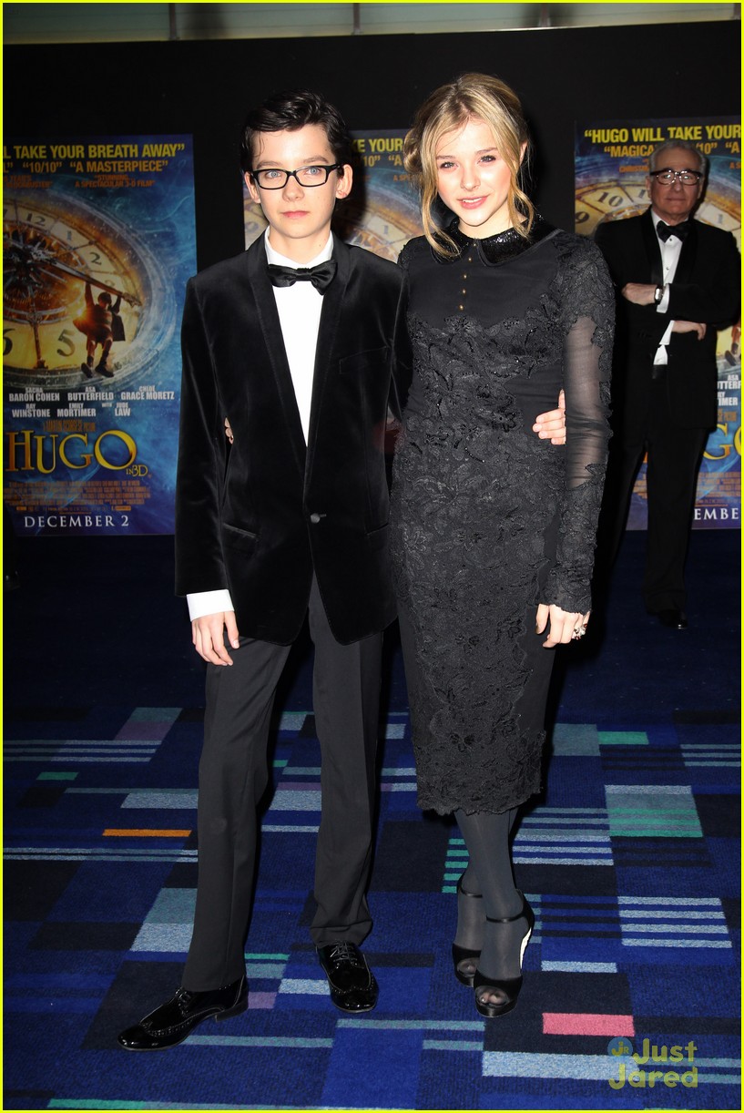 Chloe Moretz & Asa Butterfield: 'Hugo' Royal Film Performance