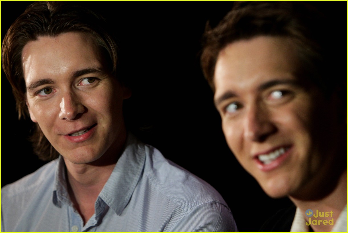 James & Oliver Phelps: Broom Brothers!