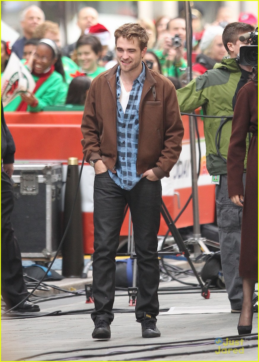 Robert Pattinson: The Today Show Stop!