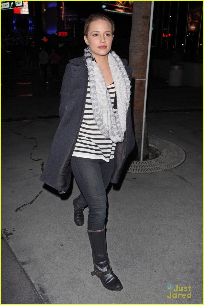 Dianna Agron: Staples Center Sweetie