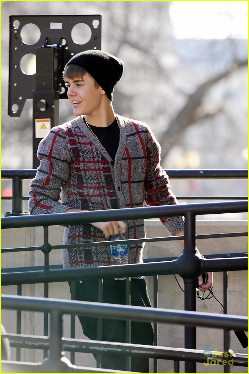 Justin Bieber: Christmas in Washington!
