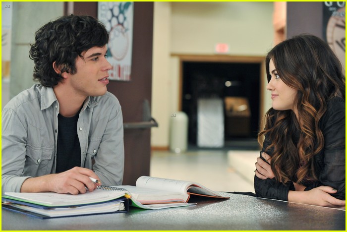 Lucy Hale: Study Time with Shane Coffey