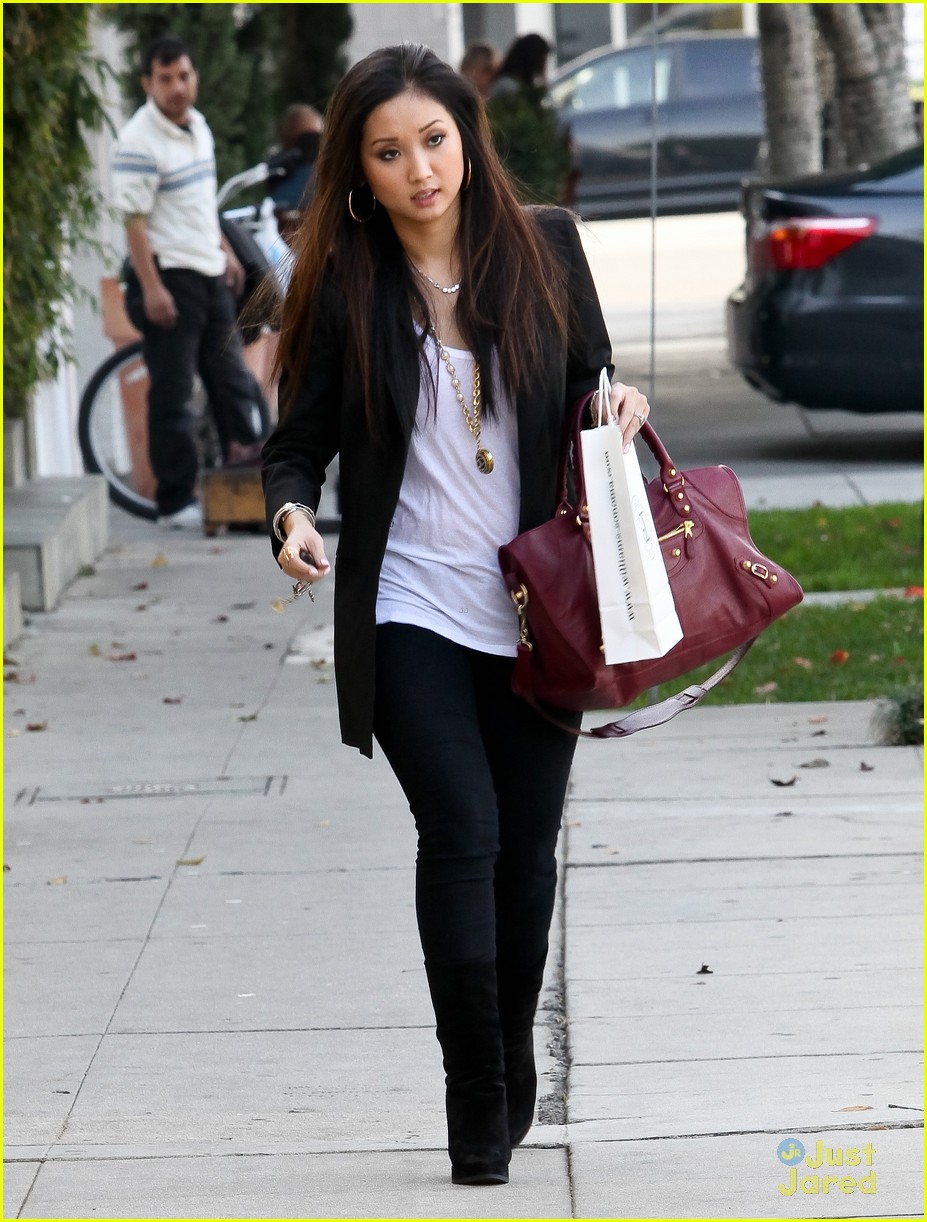 Brenda Song: Williams-Sonoma Stop