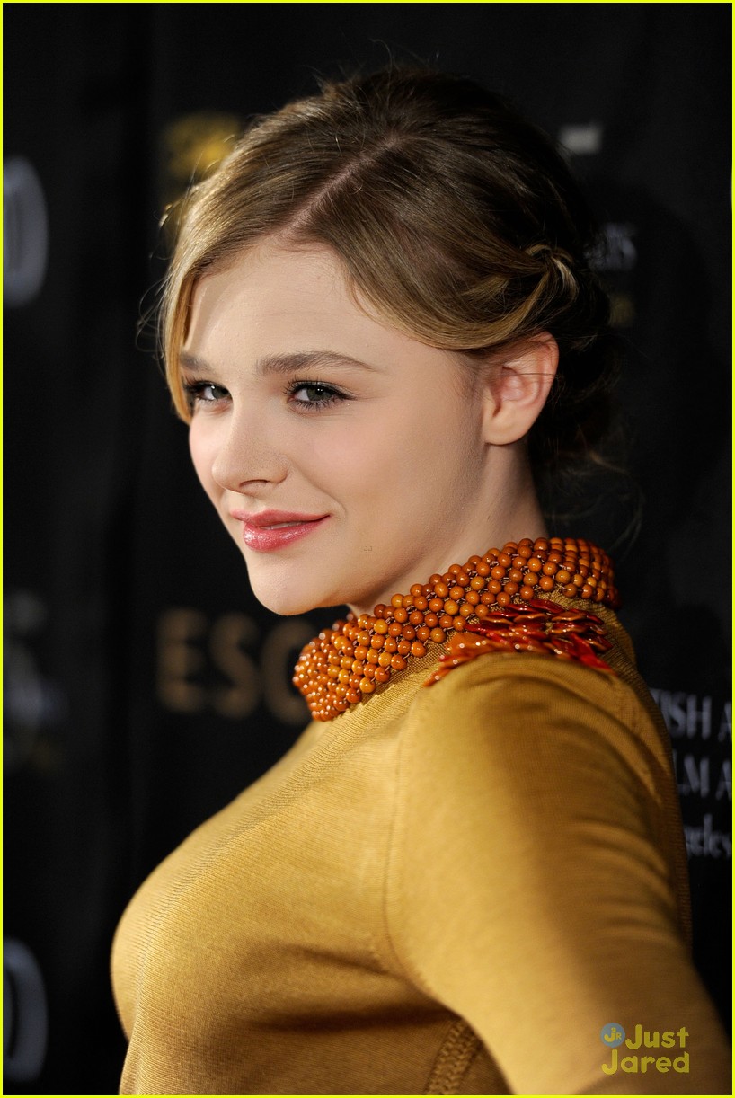 Chloe Moretz & Asa Butterfield: Two For BAFTA Tea
