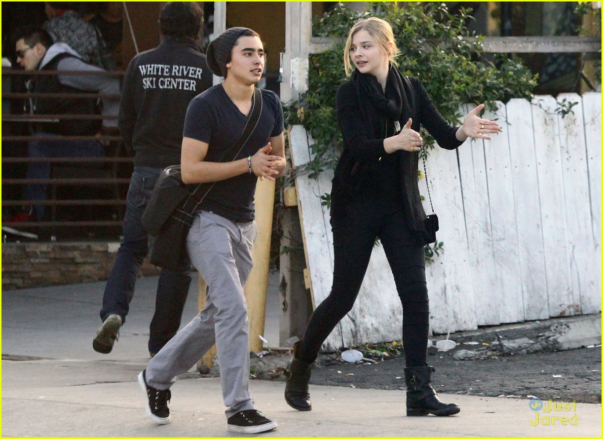 Chloe Moretz: Weekend Walk with Jansen Panettiere