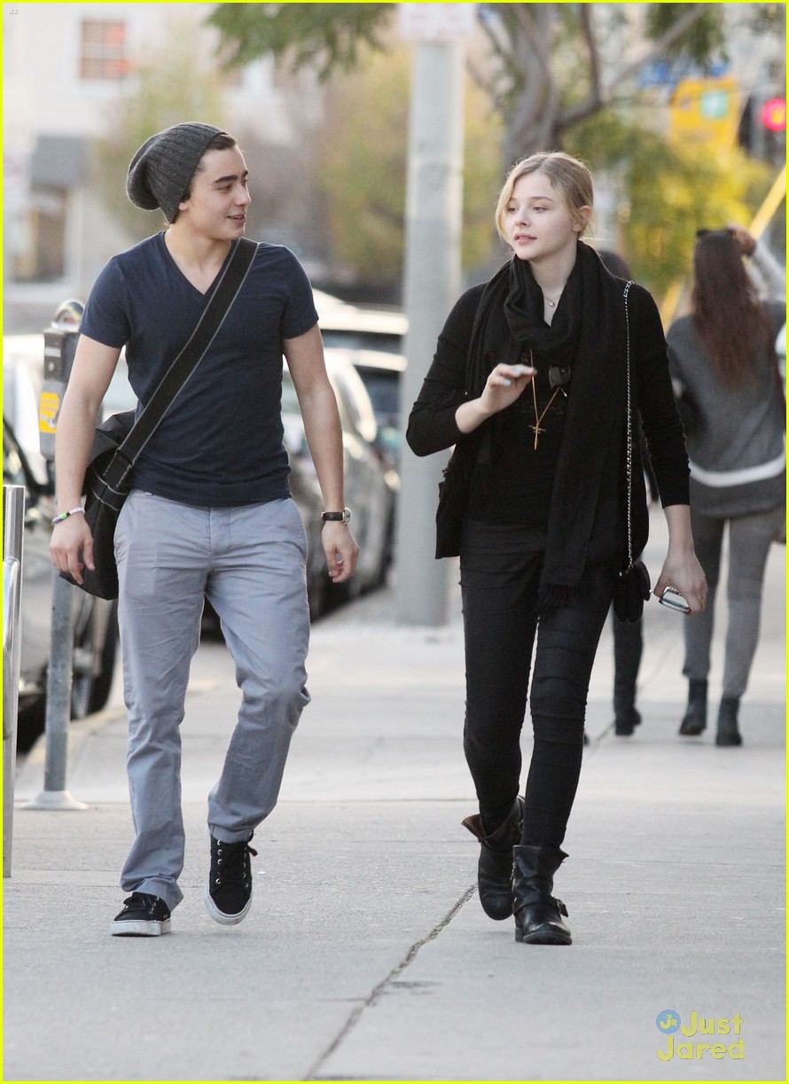 Chloe Moretz: Weekend Walk with Jansen Panettiere