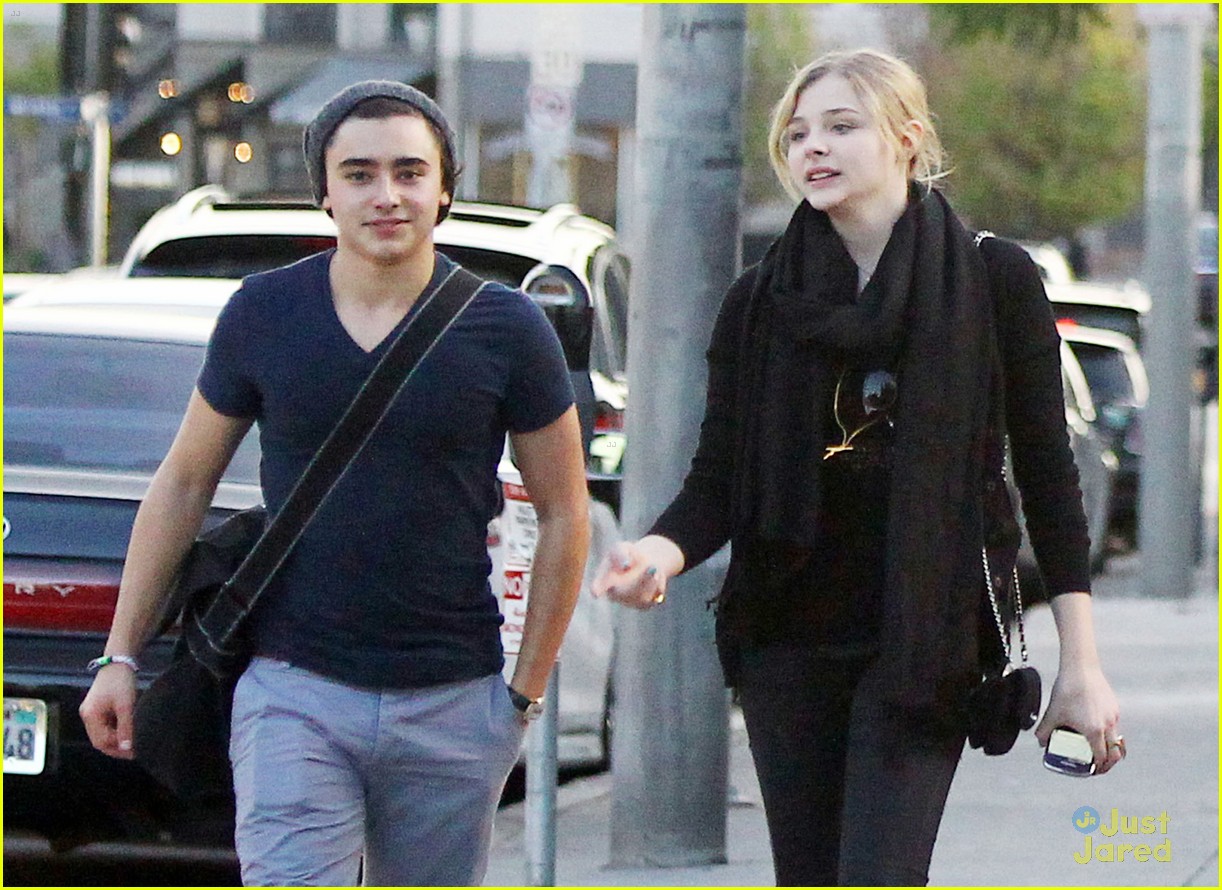 Chloe Moretz: Weekend Walk with Jansen Panettiere